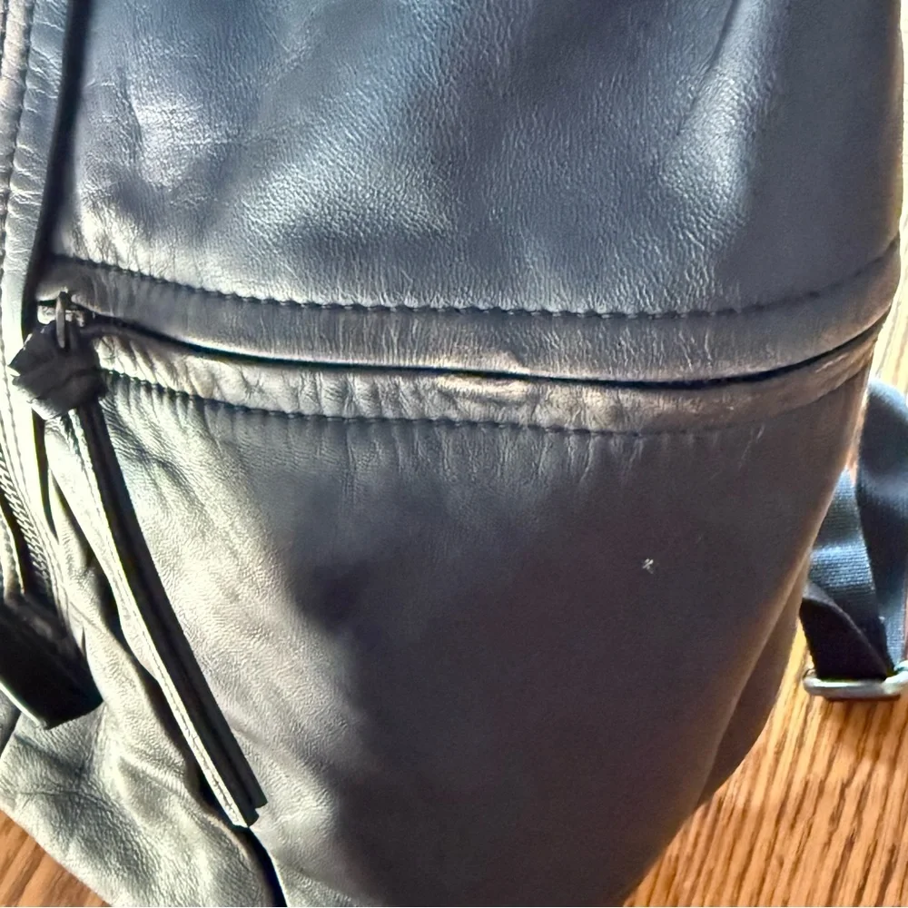 FREE PEOPLE West End Backpack - Black Leather - Picture 12 of 13